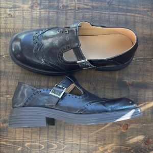 Faux Leather Women's Mary Jane Shoes